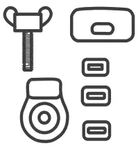 ANKER YES SH 006 Solar Panel Charger for eufy Cams - Camera adapters