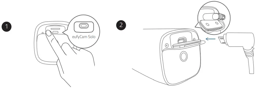 ANKER YES SH 006 Solar Panel Charger for eufy Cams - Solar Panel to eufyCam 2