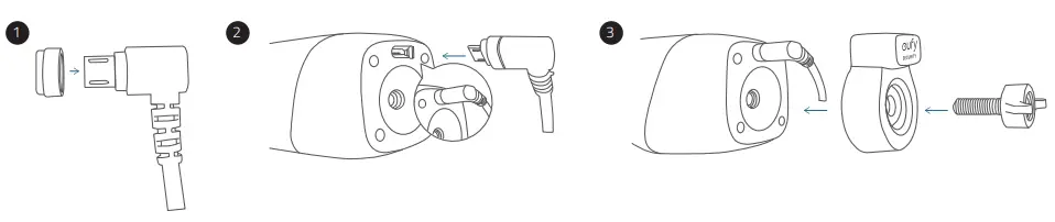 ANKER YES SH 006 Solar Panel Charger for eufy Cams - Solar Panel to eufyCam