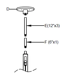 ET2 Contemporary Lighting E25156-BKNAB Nucleus 3-Light LED Pendant 3