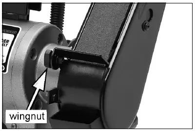 Clarke CBG6SC METALWORKER Bench Grinder with Sanding Belt fig 14