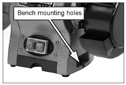 Clarke CBG6SC METALWORKER Bench Grinder with Sanding Belt fig 5
