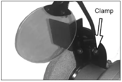 Clarke CBG6SC METALWORKER Bench Grinder with Sanding Belt fig 8