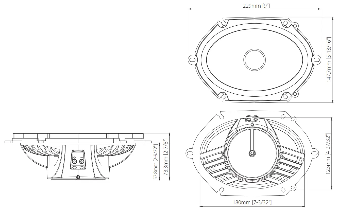 JBL 862CF Stadium Series 6 x8 Component Speaker System overview 4