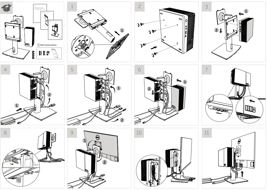 DELL CFS22 Precision Compact AIO Stand - fig 1