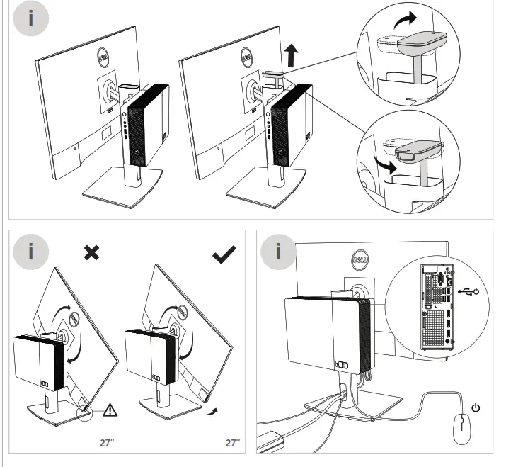 DELL CFS22 Precision Compact AIO Stand - fig
