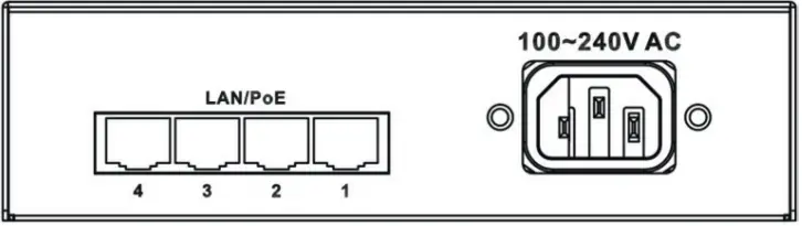 InLine 32305Q Poe+ Gigabit Netzwerk Switch 5-Port 3