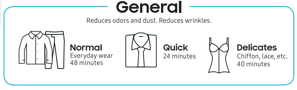 SAMSUNG AirDresser - genral