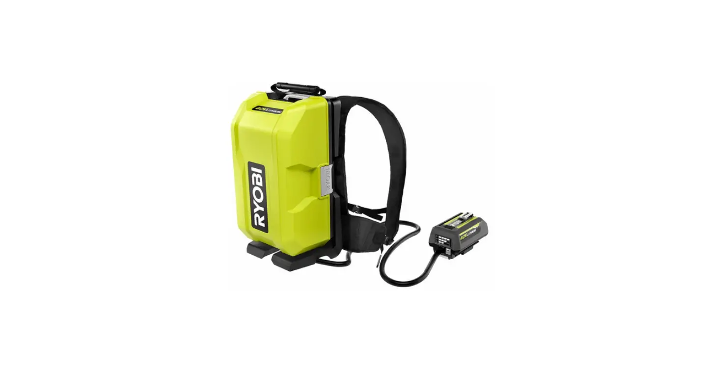 Ryobi Op40bp 40v Backpack Adaptor User Manual Ryobi Op40bp 40v Backpack Adaptor User Manual