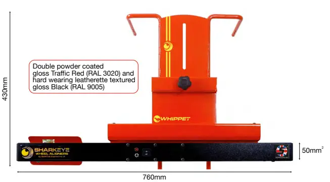 SHARKEYE CO2WLA Car 2 Wheel Optical Laser - PRODUCT SPECIFICATIONS