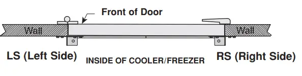 TMI POLAR PRO 48Inch Wide x 98Inch High Swinging Doors - Fig 1