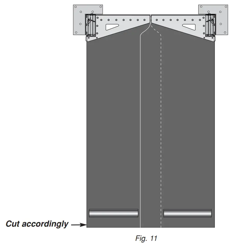 TMI POLAR PRO 48Inch Wide x 98Inch High Swinging Doors - Fig 15