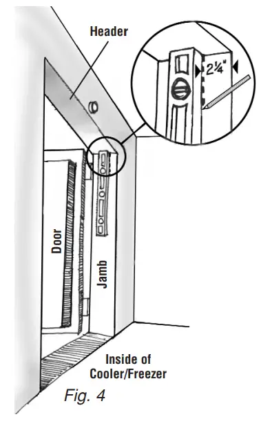 TMI POLAR PRO 48Inch Wide x 98Inch High Swinging Doors - Fig 7