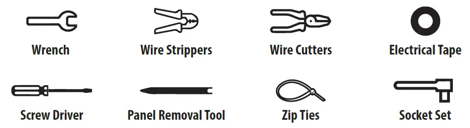 BRANDMOTION SUTV-8858 SummitView Jeep Wrangler Adjustable Rear Vision System 1