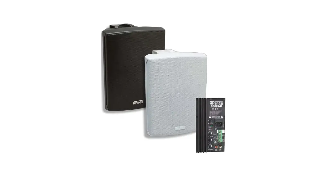 Apart Sdx5p Sdq-series Active Loudspeakers User Manual Apart Sdx5p Sdq-series Active Loudspeakers User Manual