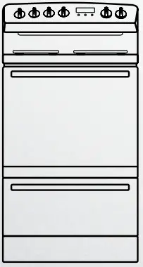 Westinghouse 60cm Upright Cooker - 60CM UPRIGHT