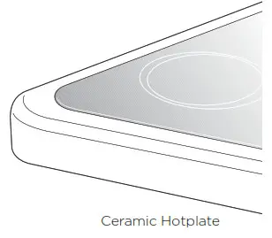 Westinghouse 60cm Upright Cooker- Ceramic Hotplate