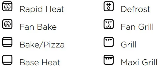 Westinghouse 60cm Upright Cooker - Function Switch