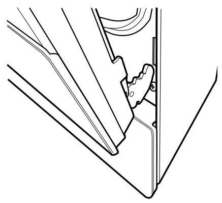 Westinghouse 60cm Upright Cooker -Removing the oven door 5