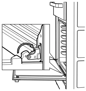 Westinghouse 60cm Upright Cooker - Replacing the oven door 4