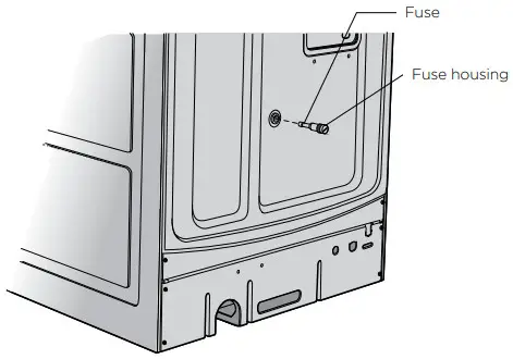Westinghouse 60cm Upright Cooker - Replacing the oven door 5