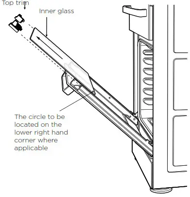 Westinghouse 60cm Upright Cooker- To remove the top trim 1