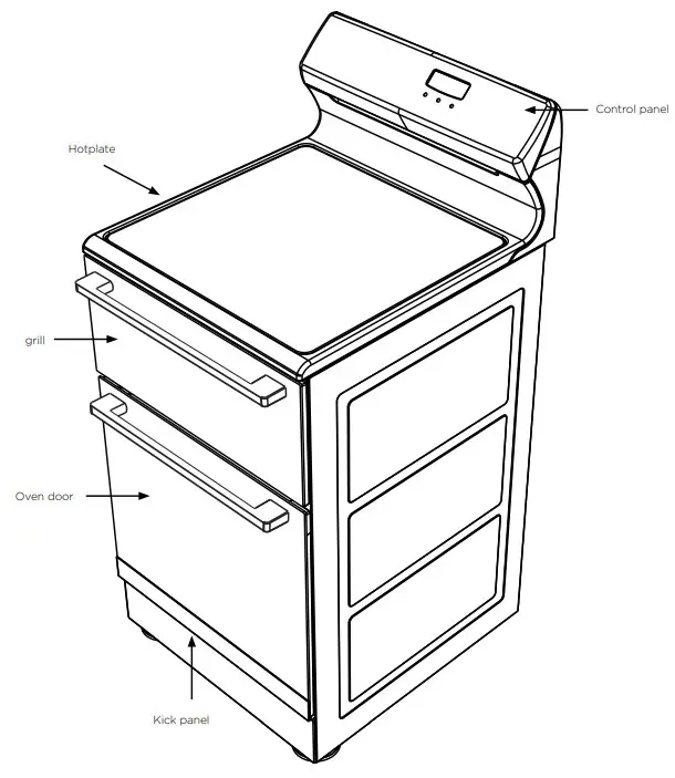 Westinghouse 60cm Upright Cooker - UNDERSTANDING THE COOKER
