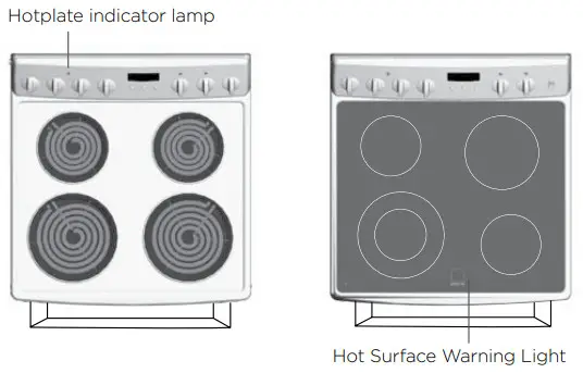 Westinghouse 60cm Upright Cooker - USING THE HOTPLATES