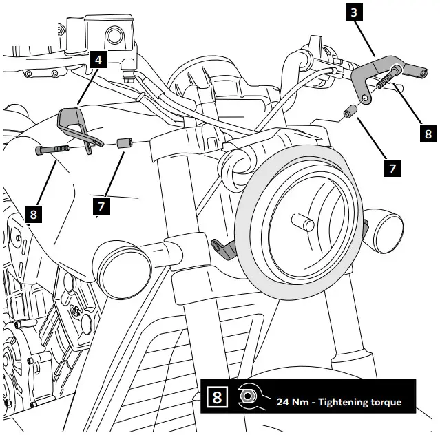 Puig 21073 Motorcycle Accessories Indian SCOUT BOBBER 2020 - 2
