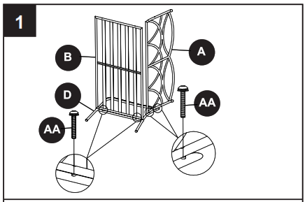 Style SELECTIONS FZS71014L 2PC Loveseat and Coffee Table Set - 4