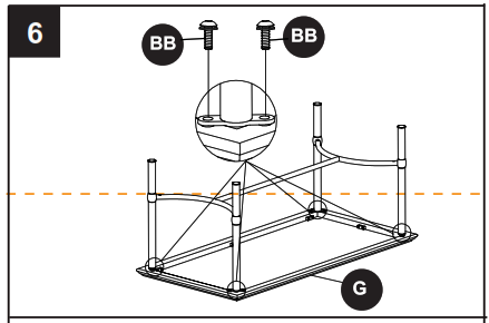 Style SELECTIONS FZS71014L 2PC Loveseat and Coffee Table Set - 8