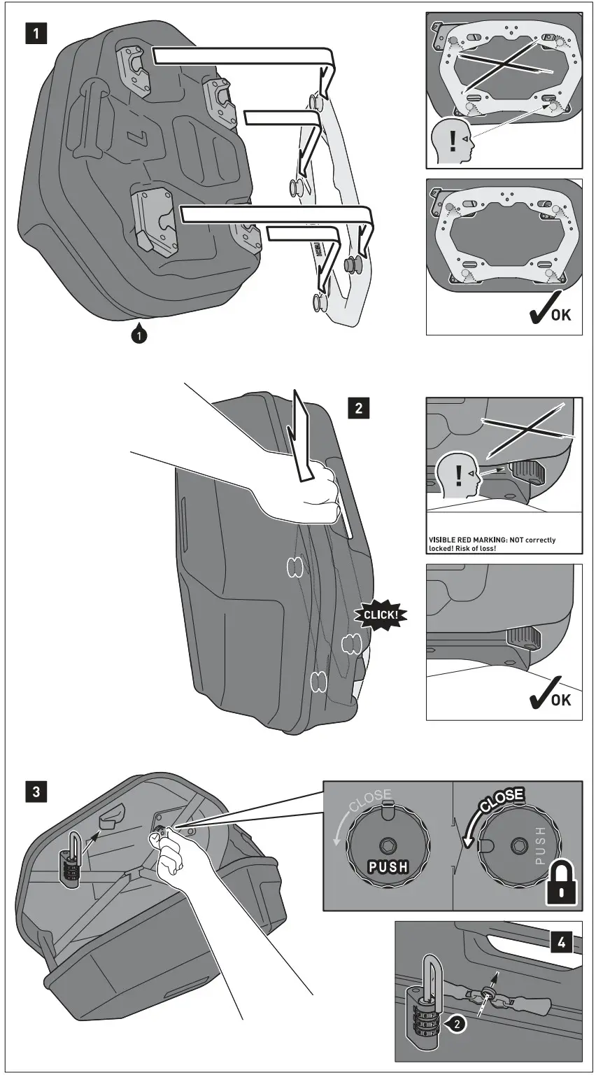 SW MOTECH KFT 01 548 20000 B Lock EVO Side Carrier - Figure 13