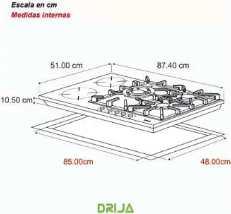 DRIJA Sicilia 90 - Dimension 1