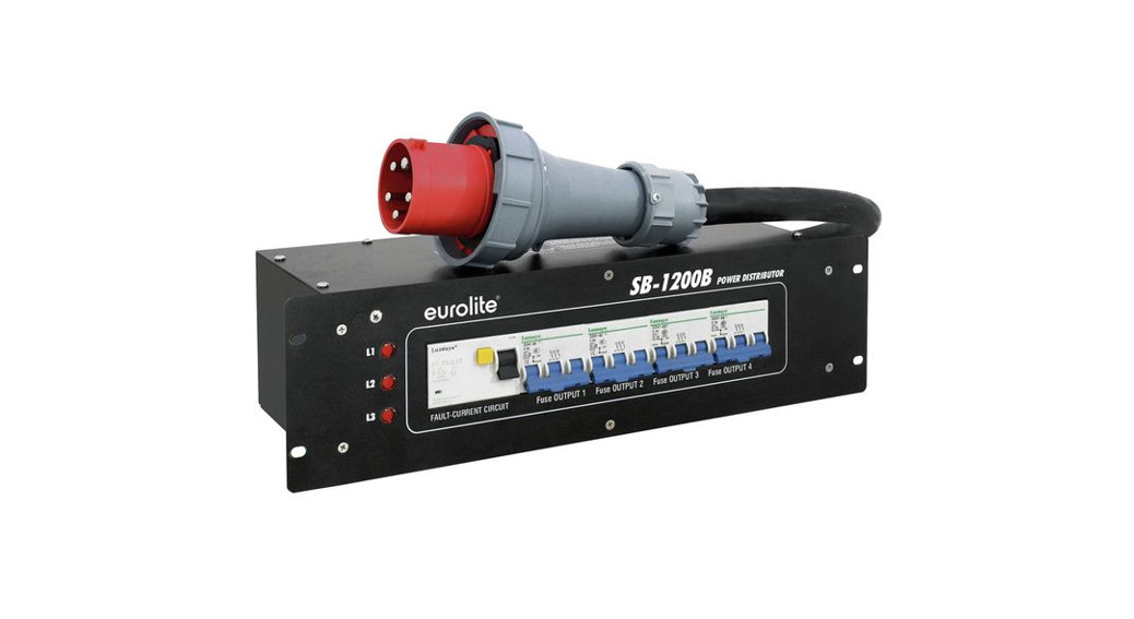 Eurolite Sb-1200b Power Distributor Instruction Manual