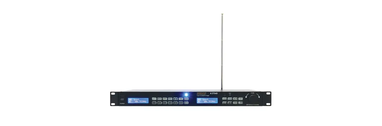 Redback 2704b Dual Dab Plus Am/fm Tuner With Rs-232 Instruction Manual