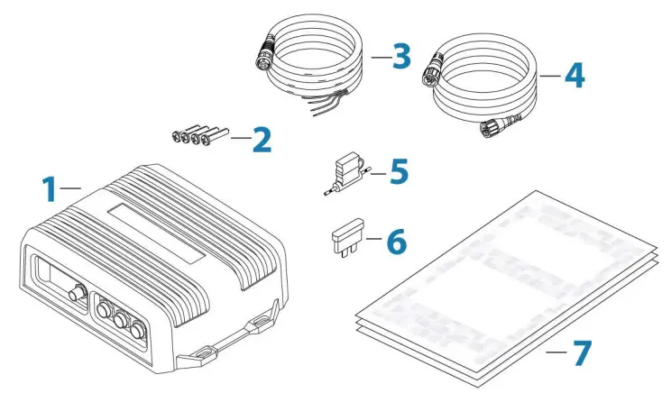 SIMRAD S5100 Sonar module - Fig 1