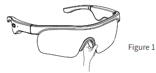 dyplay Sports Bluetooth Glasses - Figure 1