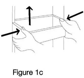Euromaid EFD474S 474L French Door - Figure 1c