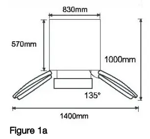 Euromaid EFD474S 474L French Door - pictured in
