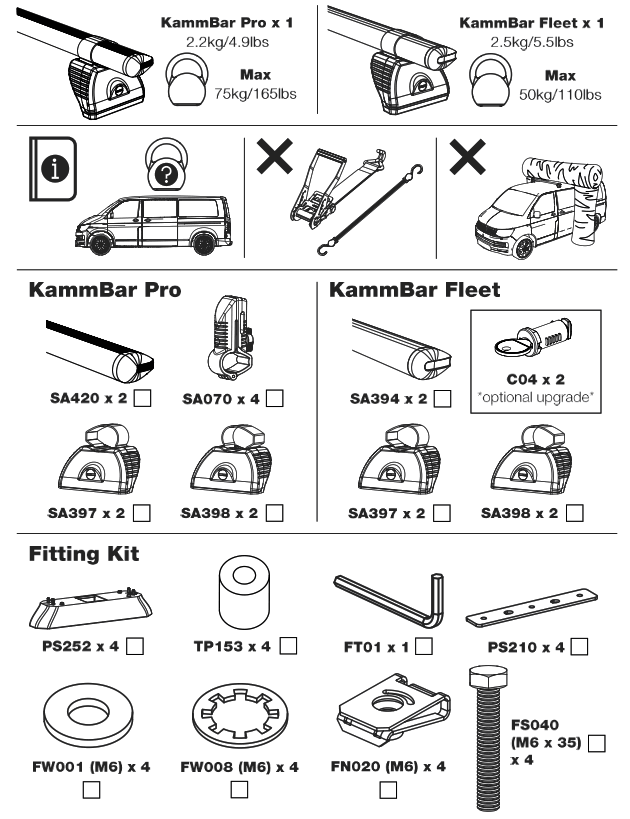 Rhino JC2PR FL KammBar Fleet System - fig