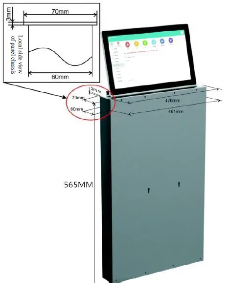 VISSONIC-Electronic-Lifting-Screen-Flip-Screen-fig-4