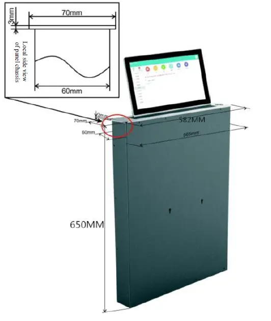 VISSONIC-Electronic-Lifting-Screen-Flip-Screen-fig-6