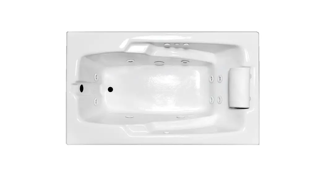 Laurel Mountain 6036mw528 Acrylic Oval Reversible Drain Drop-in Whirlpool Tub Owner's Manual
