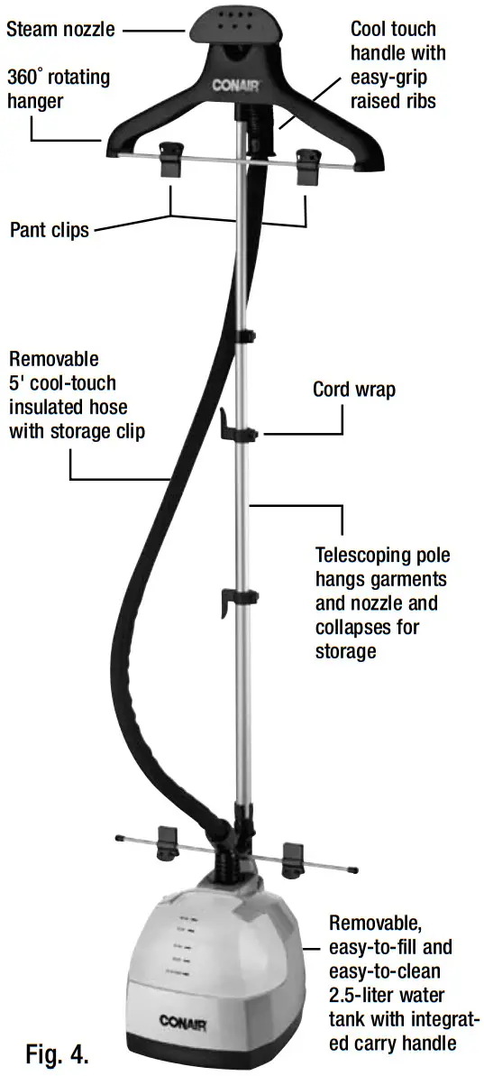 Conair Ultimate Fabric Steamer GS28 - GS28L - STEAMER