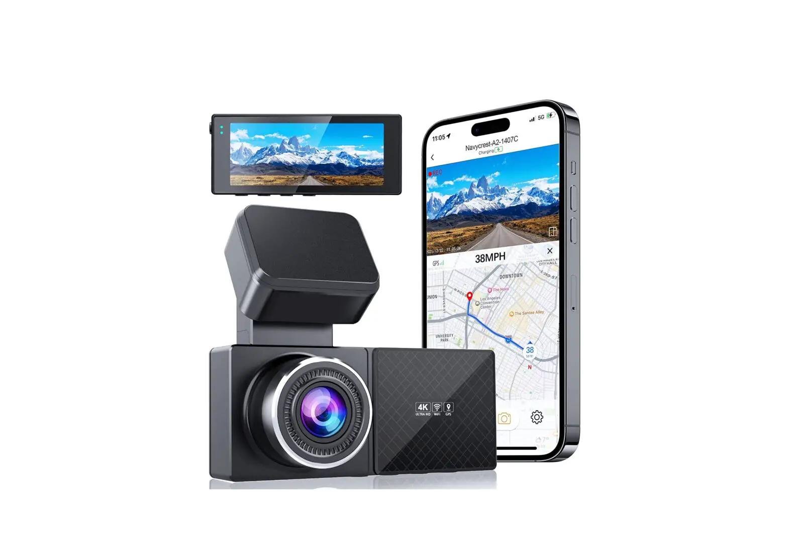 Navycrest A2-4k Channel Dash Cam User Guide