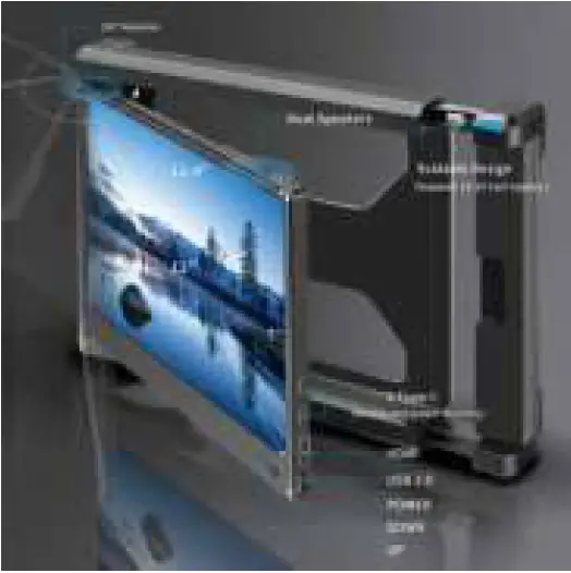 Alecewey P1 Portable Monitor for Laptop Screen 03