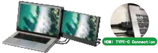 Alecewey P1 Portable Monitor for Laptop Screen 06