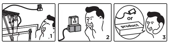 SpeaKa SP-TVCM-520 Motorized TV Ceiling Mount 15