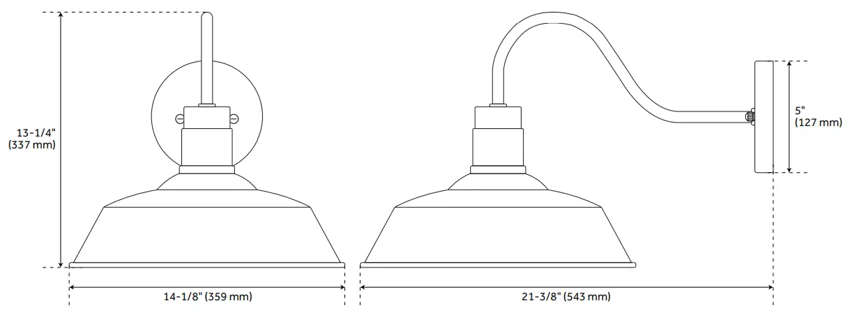 PARK HARBOR 944726 Wetherburn Outdoor Entrance Wall Sconce Single Light - fig 1