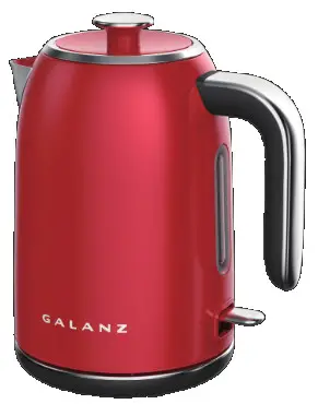Galanz GLKE17RDRM15 Retro Electric Kettle